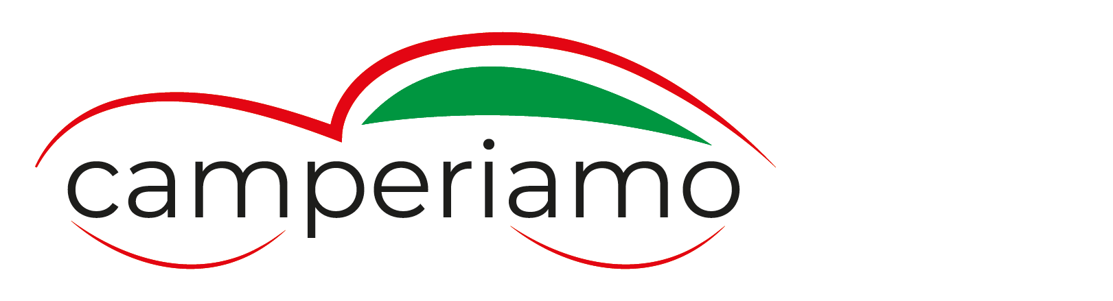 logo camperiamo fondo bianco